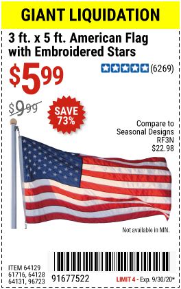 harbor freight us flag|3x5 american flag near me.